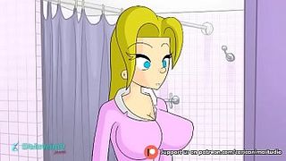 Пацан оттрахал сестру в жопку и присунул связанной маме до кремпая в манду